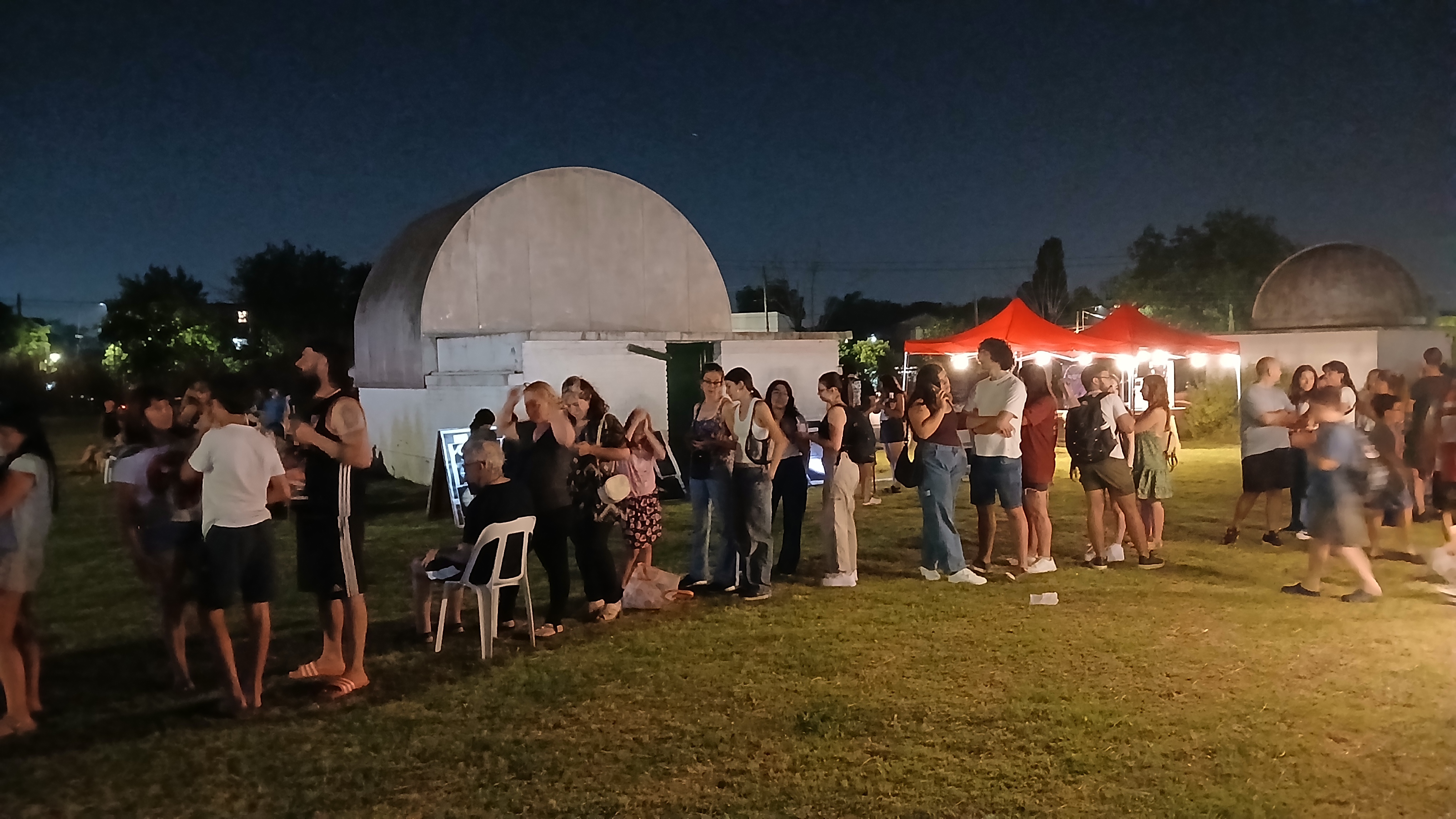 Público para el telescopio Público para el telescopio